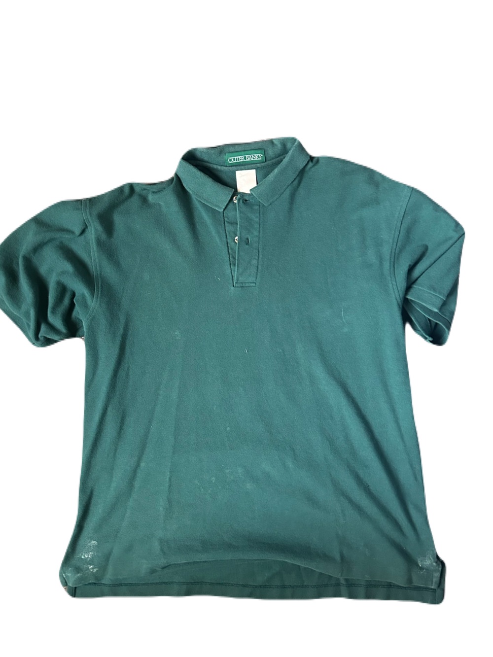 Classic Short-Sleeve Polo in Teal Green